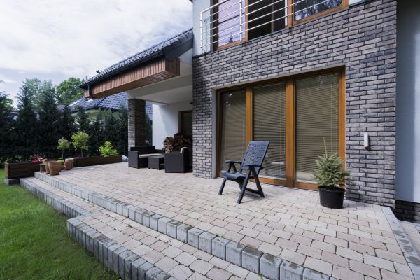 Backyard Paver Installation in Orem