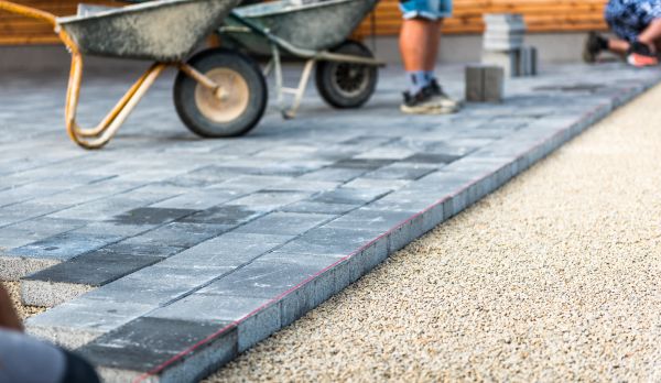 Paver Hardscape Installation in Orem
