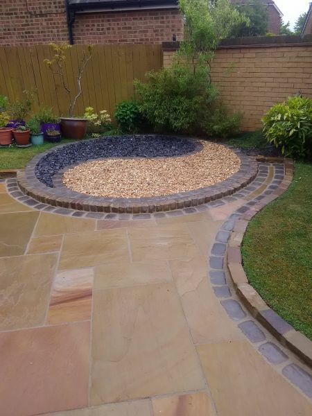 Sandstone Patio Installation in Orem